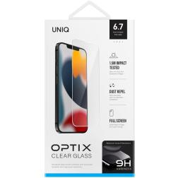 Защитное стекло UNIQ OPTIX Clear  для iPhone 13 Pro Max