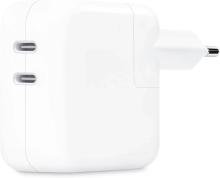 Сетевая зарядка Apple A2676 USB-C 35W 2xUSB, (MW2K3)