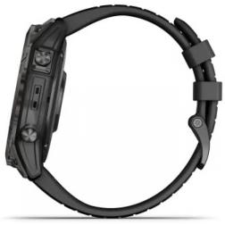 Garmin Fenix 7X Pro Sapphire Solar Carbon Gray DLC Titanium / Black Band