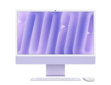 Моноблок Apple iMac 24 Retina 4,5K (M4, 10C CPU/10C GPU, 2024) Numeric Keyboard, 16 Гб, 1 Тб SSD, фиолетовый (Z1ET000SY)