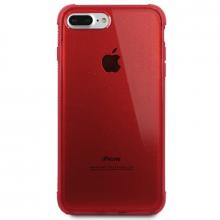Чехол для iPhone 7+/8+ Glazy силикон (Красный)