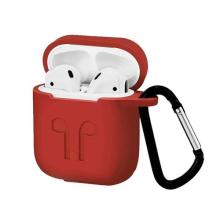 Силиконовый чехол Silicon Case для AirPods (Красный)