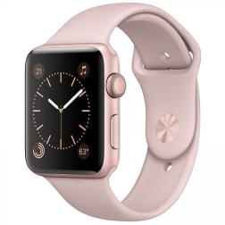 Apple Watch Series 2 42mm Rose Gold Aluminum Case with Pink Sand Sport Band