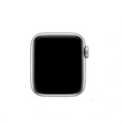 Apple Watch SE 44mm GPS Silver Aluminum Case with White Sport Band