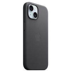 Чехол для iPhone 15 Plus FineWoven Black