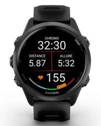 Смарт-часы Garmin Forerunner 570 42mm, Schwarz/Schiefergrau Aluminium (010-02970-00)