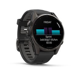 Часы Garmin Fenix 8 43mm Amoled Sapphire Titanium Carbon Gray (010-02903-21/010-02903-28)