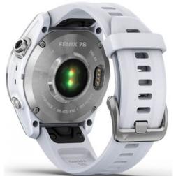 Garmin Fenix 7s Silver With / Whitestone Band