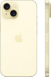 Смартфон Apple iPhone 15 128GB, желтый