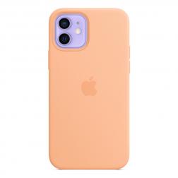 Силиконовый чехол MagSafe для  iPhone 12 mini, светло-абрикосовый цвет