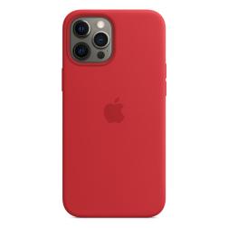 Силиконовый чехол MagSafe для iPhone 12 Pro Max, красный цвет (PRODUCT)RED