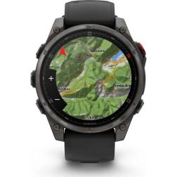 Смарт-часы Garmin Fenix 8 Pro 47 mm Amoled Sapphire Titanium Carbon Gray (010-03198-01)