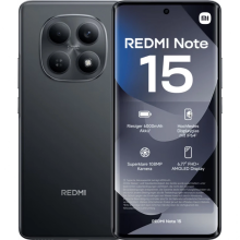 Смартфон Redmi Note 15 4G 6/128Гб, черный