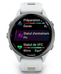 Смарт-часы Garmin Forerunner 970, Silver/White (010-02969-11)