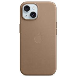 Чехол для iPhone 15 FineWoven Taupe