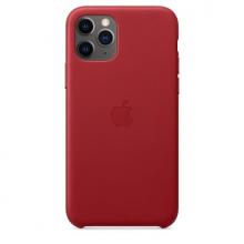 Кожаный чехол для iPhone 11 Pro, Красный