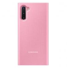 Чехол Samsung Clear View Cover Note10 Pink