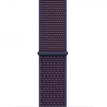 Ремешок нейлоновый для Apple Watch 44/42мм синий