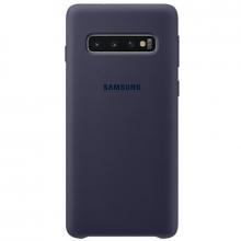 Чехол Samsung Silicone Cover для Galaxy S10 темно-синий