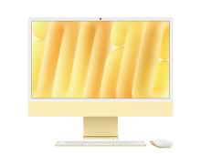 Моноблок Apple iMac 24 Retina 4,5K (M4, 8C CPU/8C GPU, 2024), 16 Гб, 256 Гб SSD, желтый