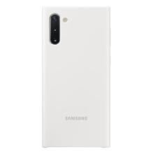 Чехол Samsung Silicone Cover Note10 White