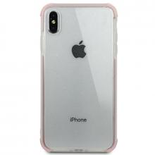 Чехол для iPhone XS Max Glazy силикон (Розовый)